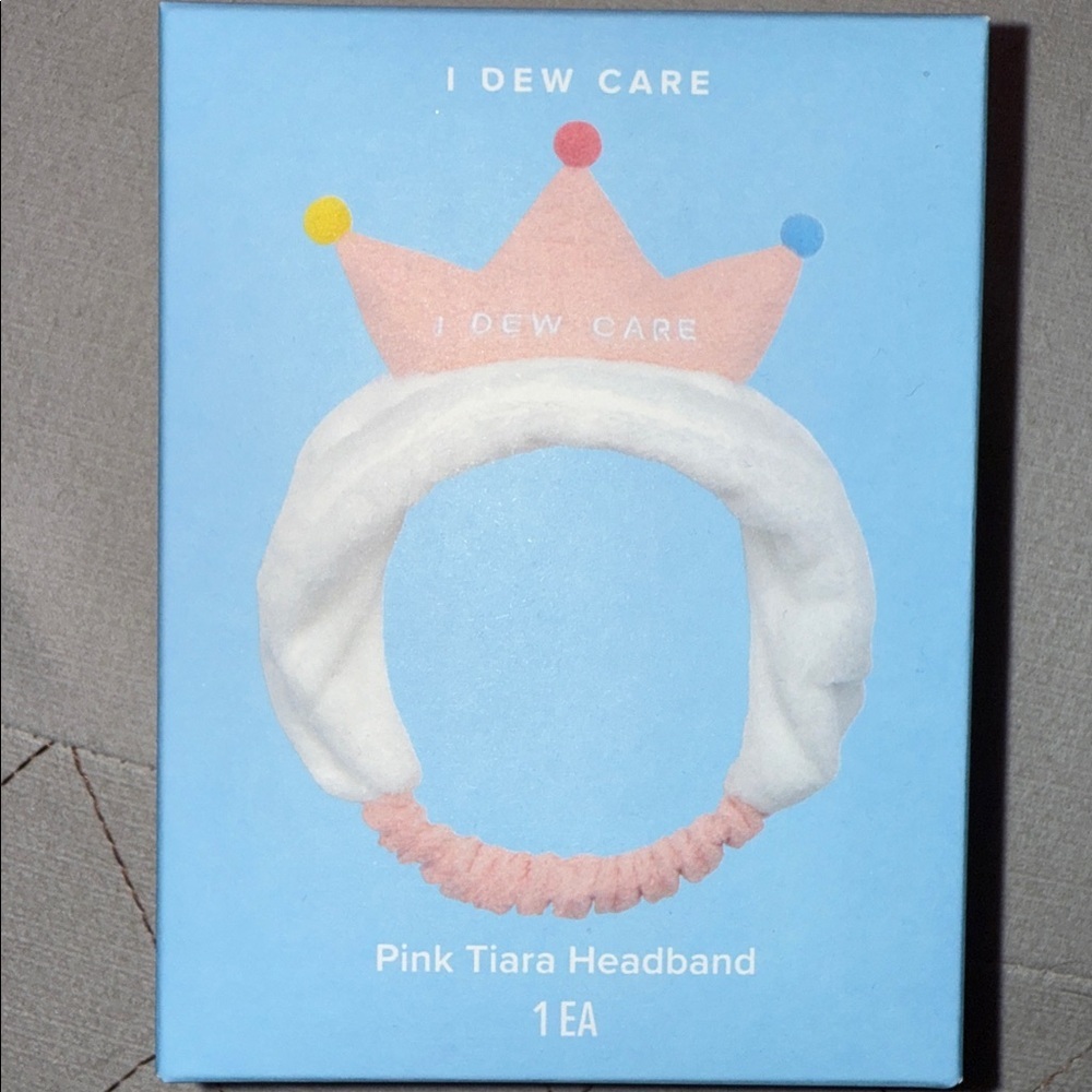 π SOLD OUT πDew Care Pink and White Crown Headband